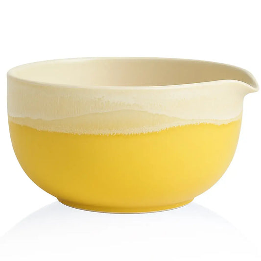 Bol à matcha latte à bec verseur 450 ml Fuji Jaune, Goodwei