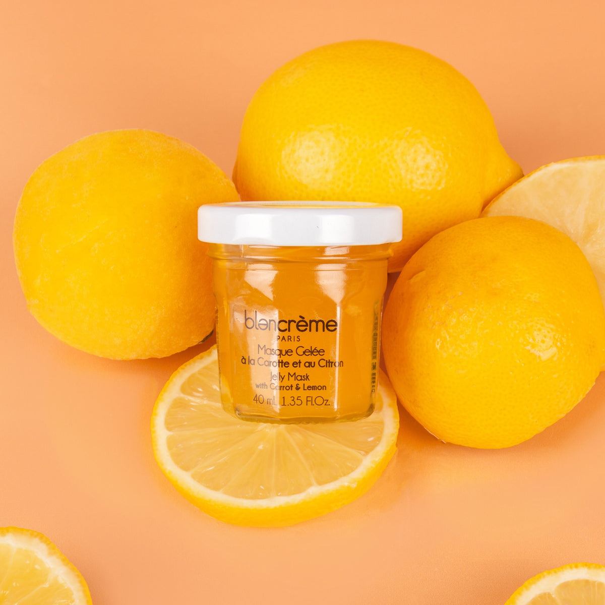 Masque gelée – Carotte & Citron