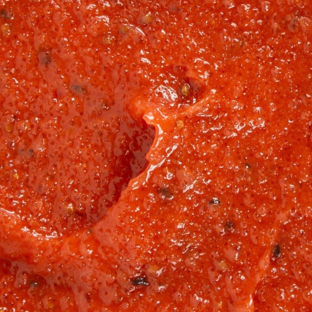 Gommage corps lissant – Fraise & Grenade