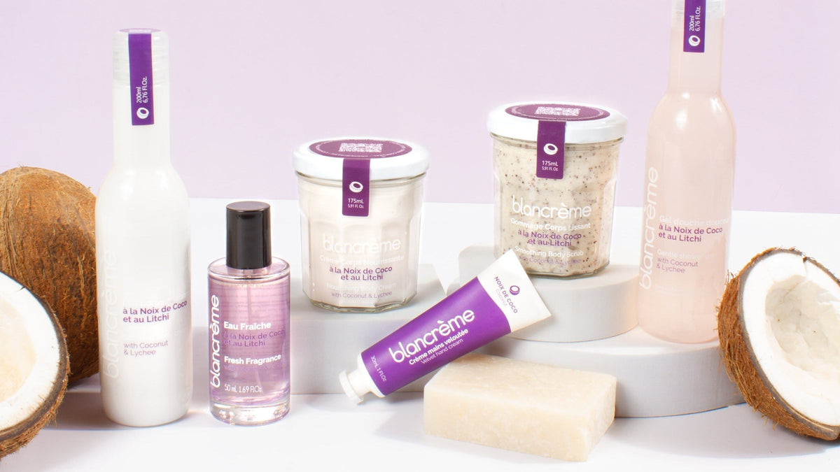 Gommage corps lissant – Noix de Coco & Litchi