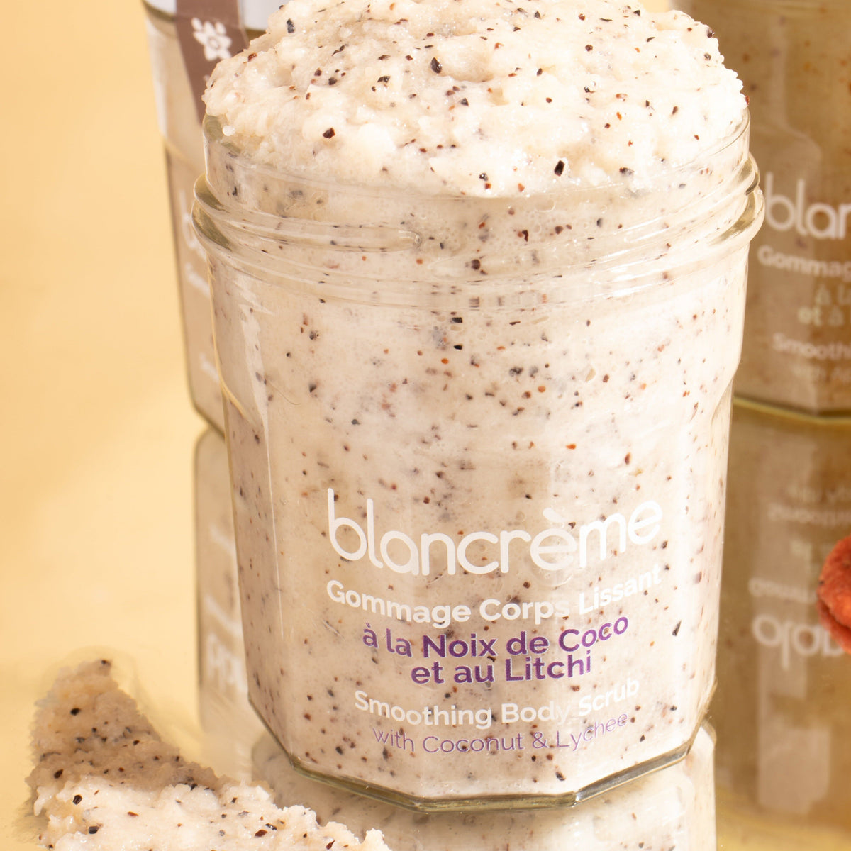 Gommage corps lissant – Noix de Coco & Litchi