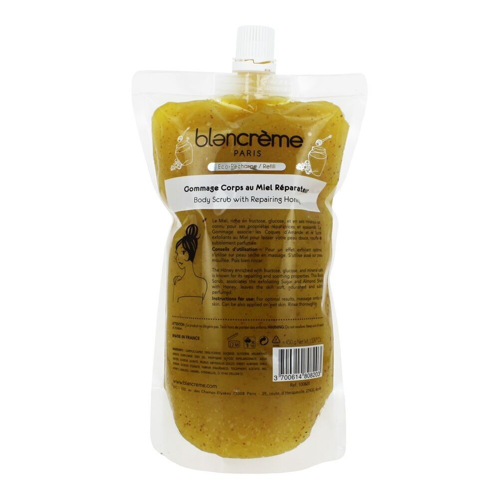 Gommage corps lissant – Miel & Amande