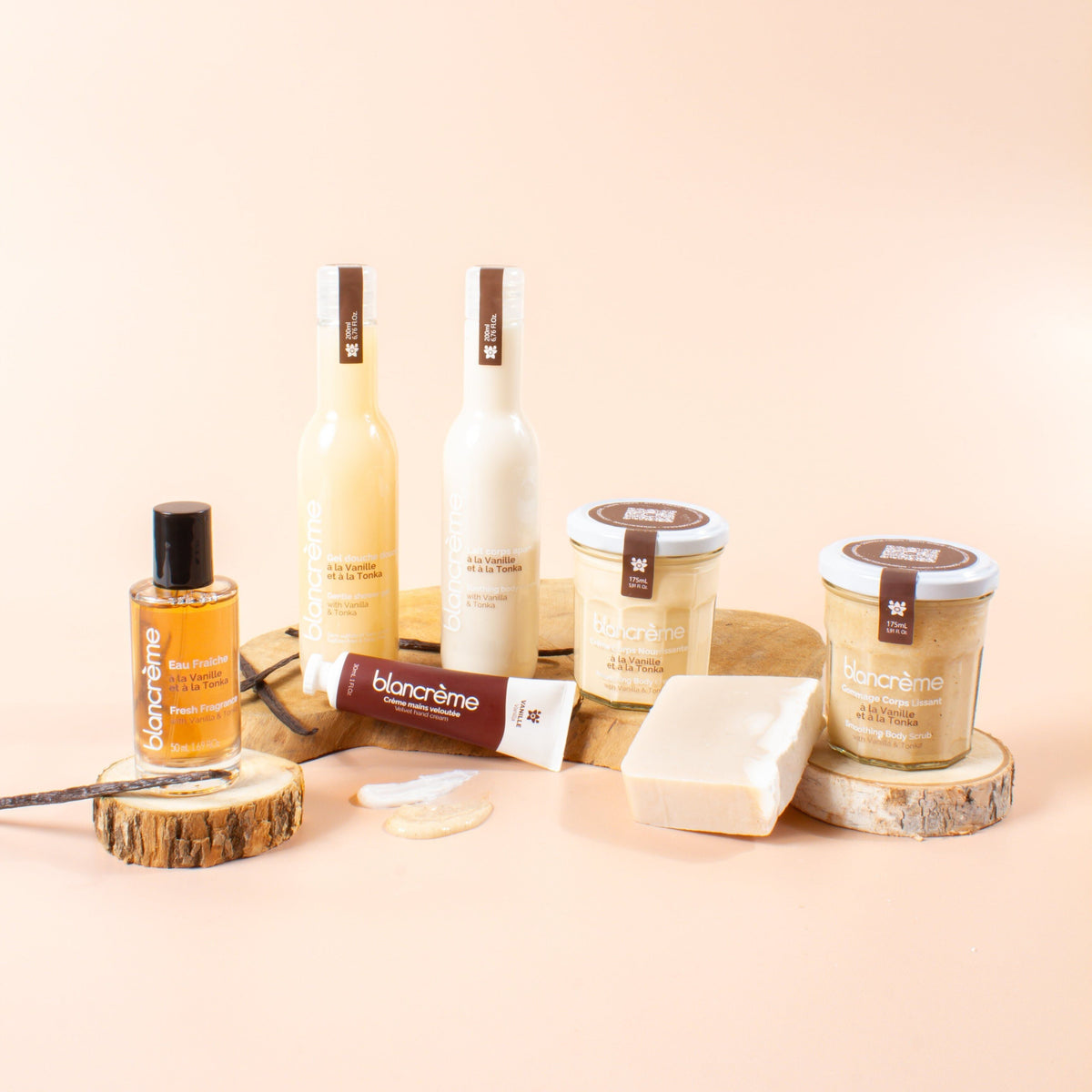 Gommage corps lissant – Vanille & Tonka