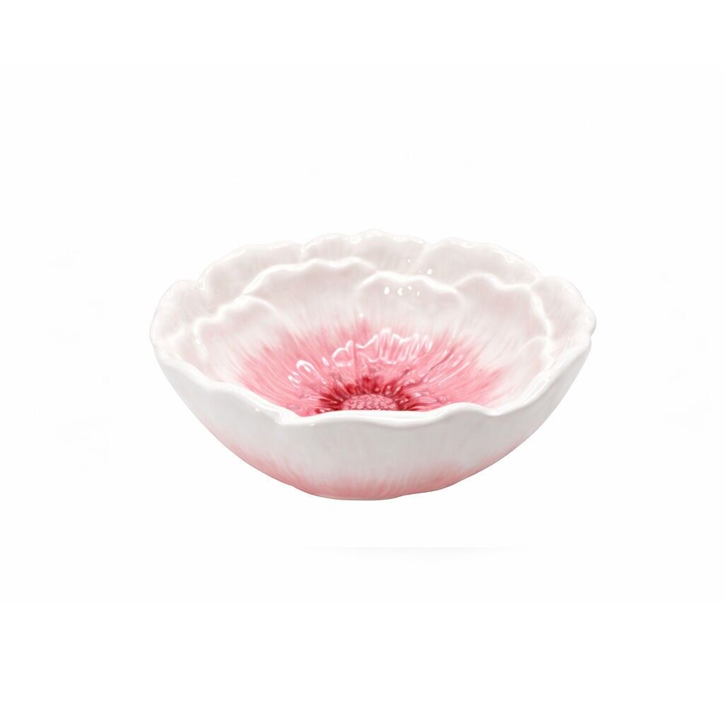 Assiette creuse rose Capri 17,5 cm — Aulica