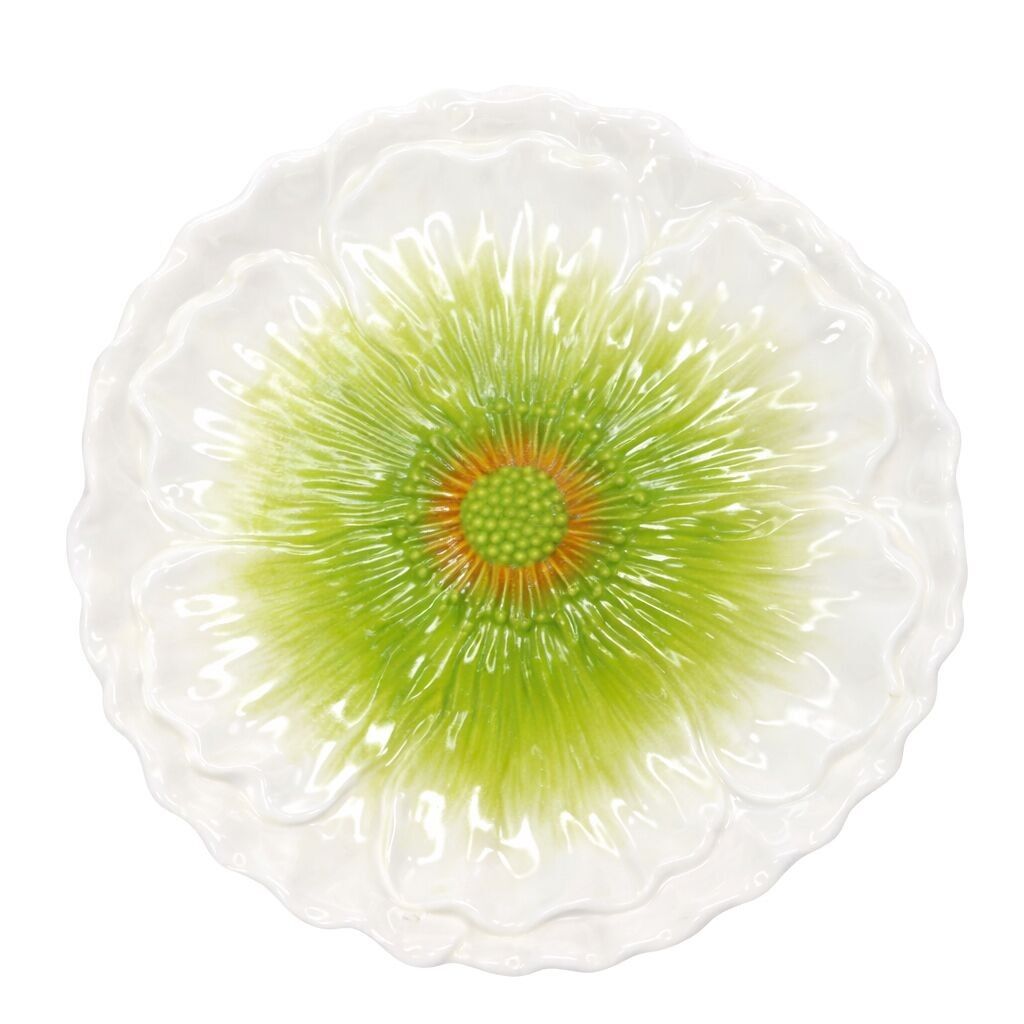 Assiette plate verte Capri 26 cm — Aulica