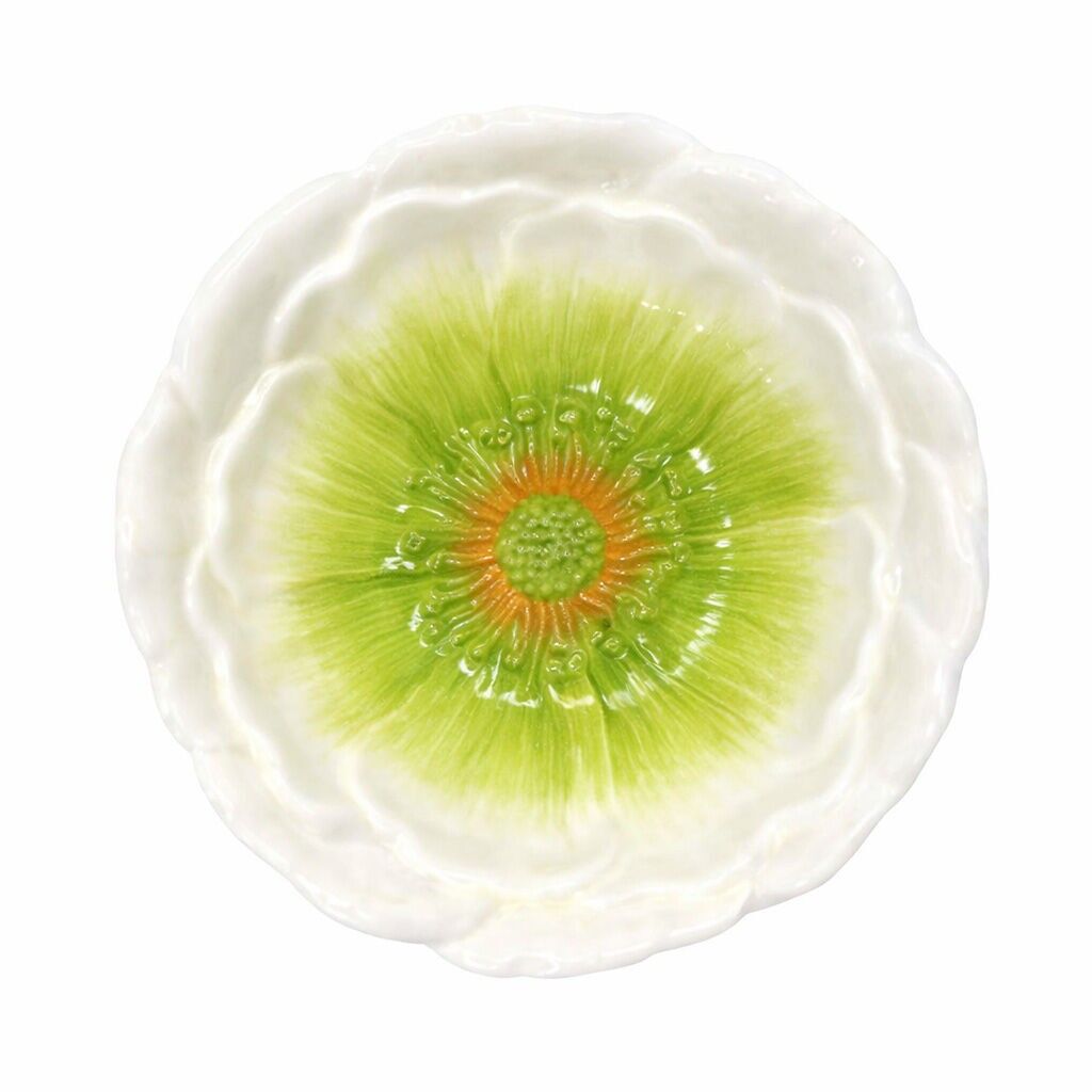 Assiette à dessert verte Capri 20,5 cm — Aulica