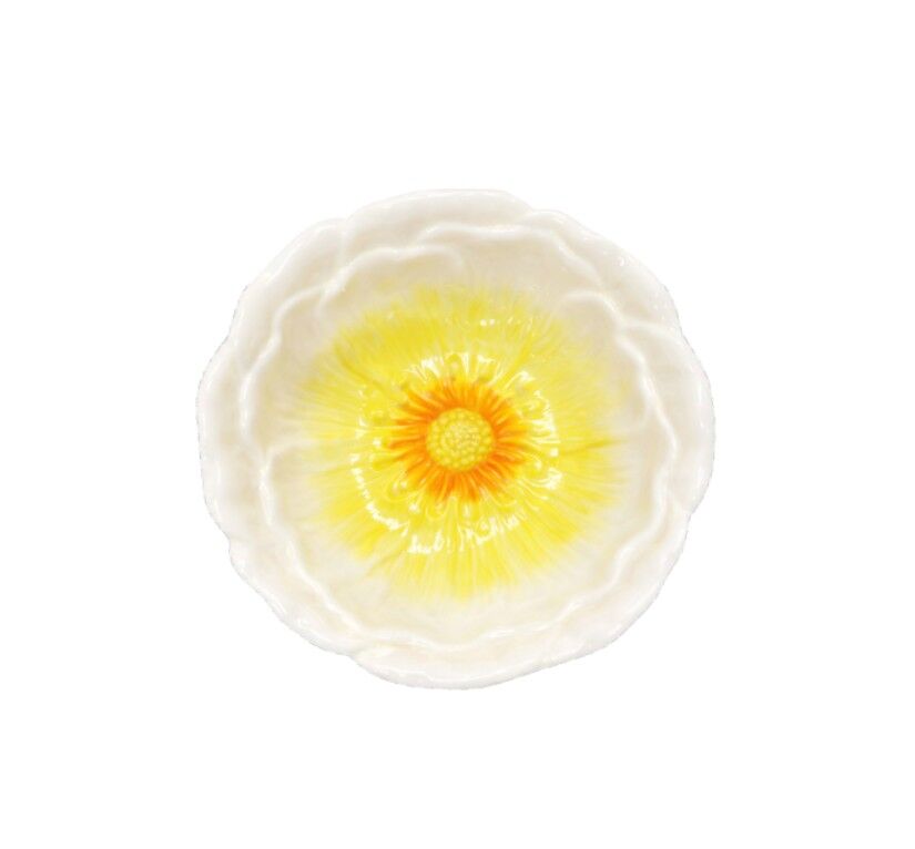 Assiette à dessert jaune Capri 20,5 cm — Aulica
