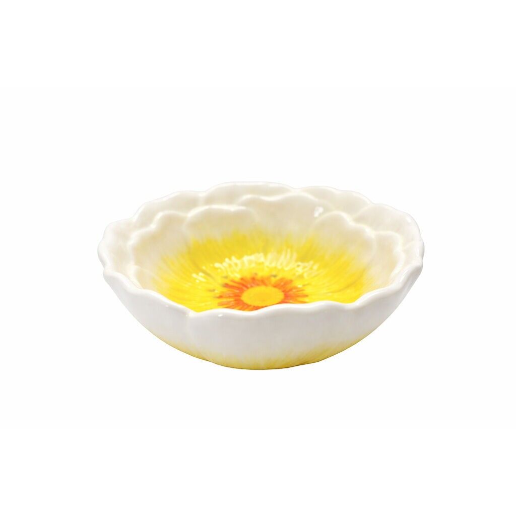 Assiette creuse jaune Capri 17,5 cm — Aulica