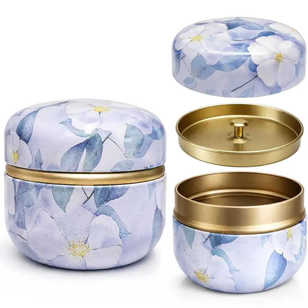 Chazutsu – boîte à thé en métal, design japonais 250 ml