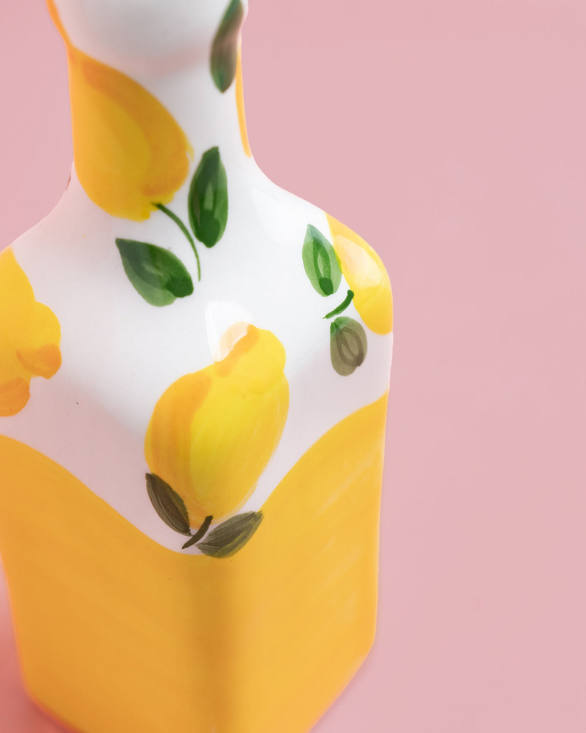Huilier céramique Jaune citron