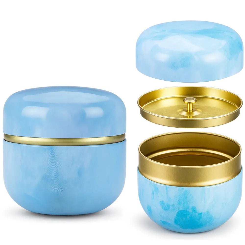 Chazutsu – boîte à thé en métal, design japonais 250 ml