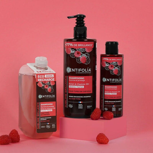 Shampooing Brillance bio framboise Centifolia