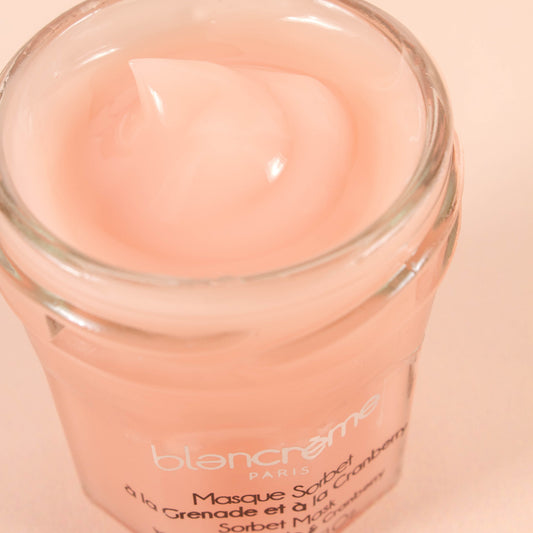 Masque visage sorbet – Grenade & Cranberry
