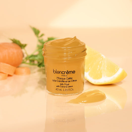 Masque gelée – Carotte & Citron