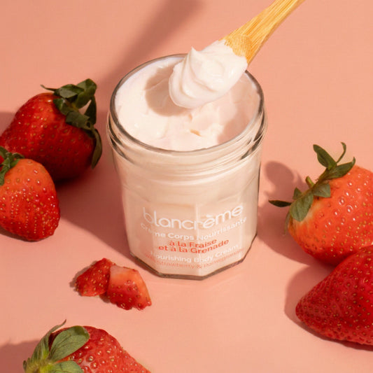 Crème corps nourrissante – Fraise & Grenade