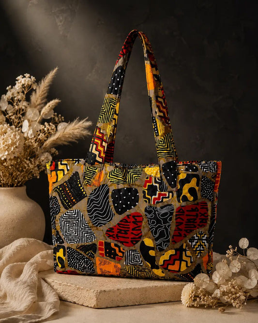 Sac Fourre-Tout Maya WIWIE — grand cabas bohème