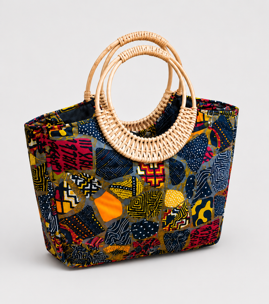 Sac Évasion Maya WIWIE — cabas bohème fait main