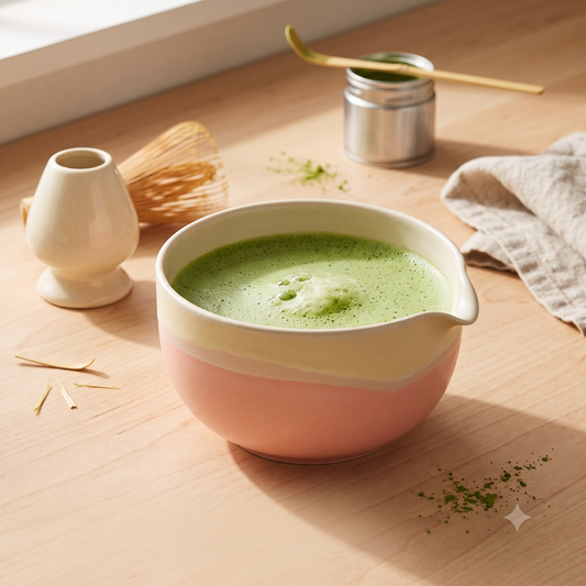 Bol à matcha latte à bec verseur 450 ml