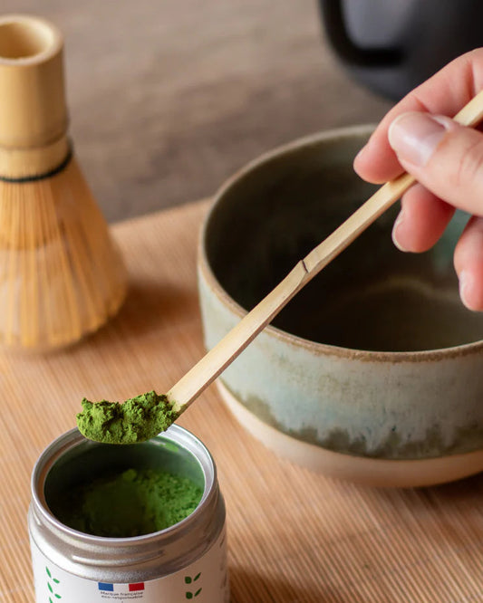 Chashaku – cuillère à matcha en bambou