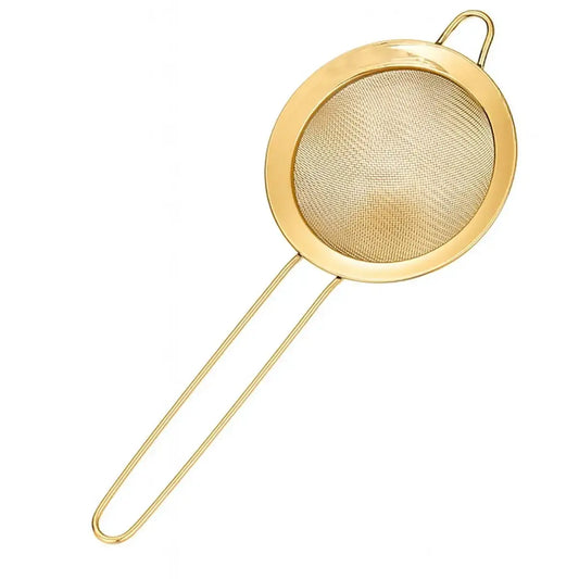 Chakoshi passoire à matcha dorée en acier inoxydable, Goodwei