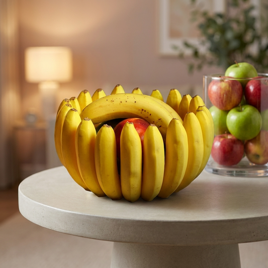 Bol à bananes design – Corbeille à fruits imprimée en 3D